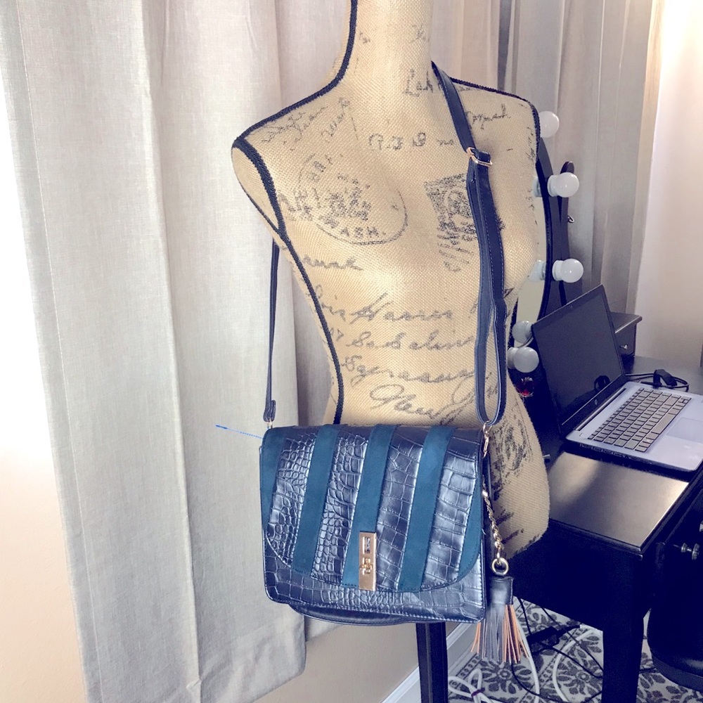 David Jones Crossbody Women’s Handbag Blue